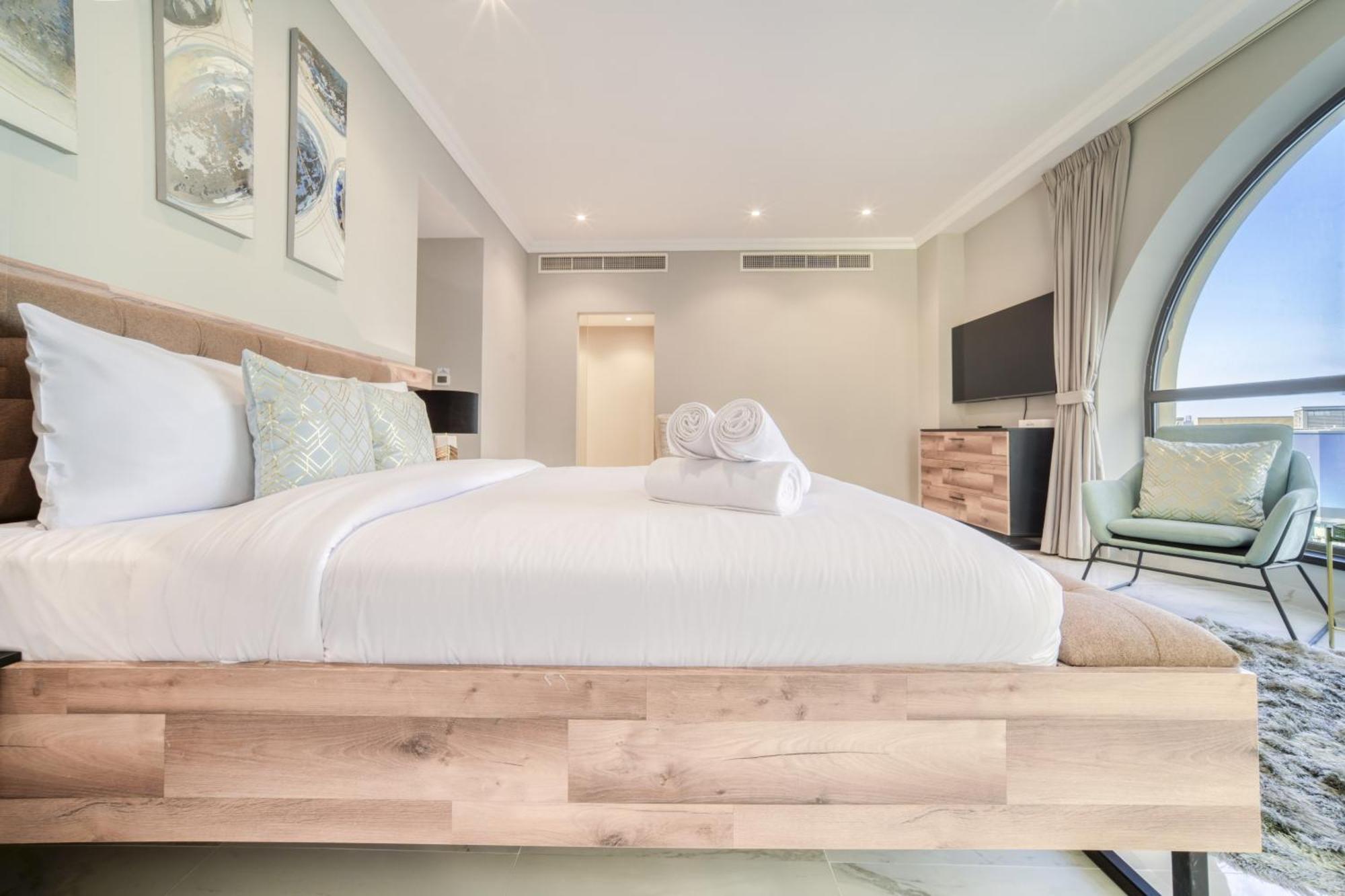 Luxurious 4 Bedroom Duplex With Terrace & Sea View Dubai Eksteriør billede