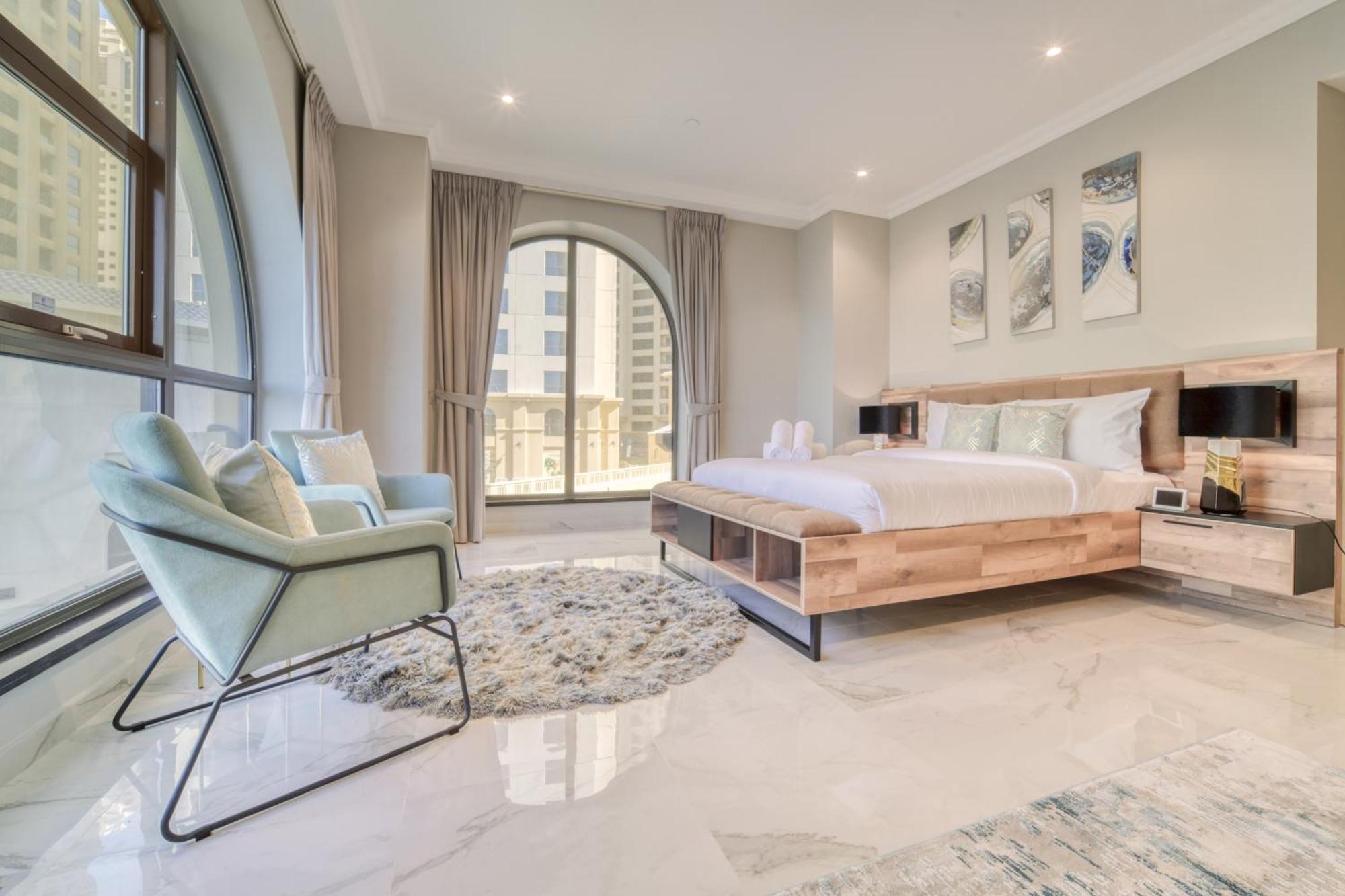 Luxurious 4 Bedroom Duplex With Terrace & Sea View Dubai Eksteriør billede