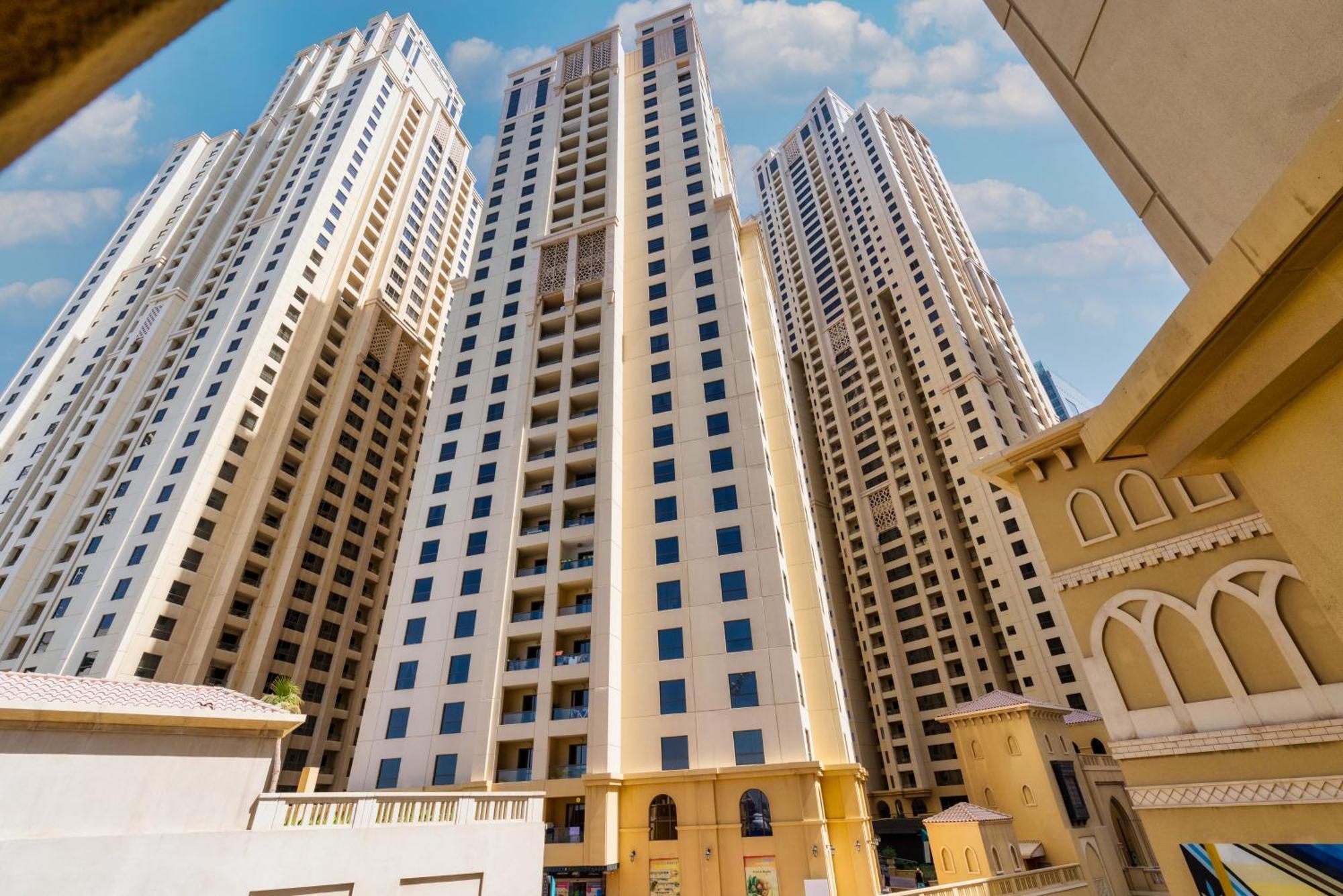 Luxurious 4 Bedroom Duplex With Terrace & Sea View Dubai Eksteriør billede